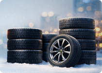 Новогодняя распродажа шин